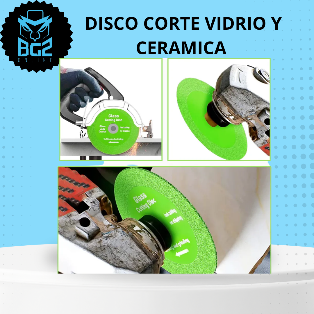 DISCO CORTE VIDRIO CERAMICA
